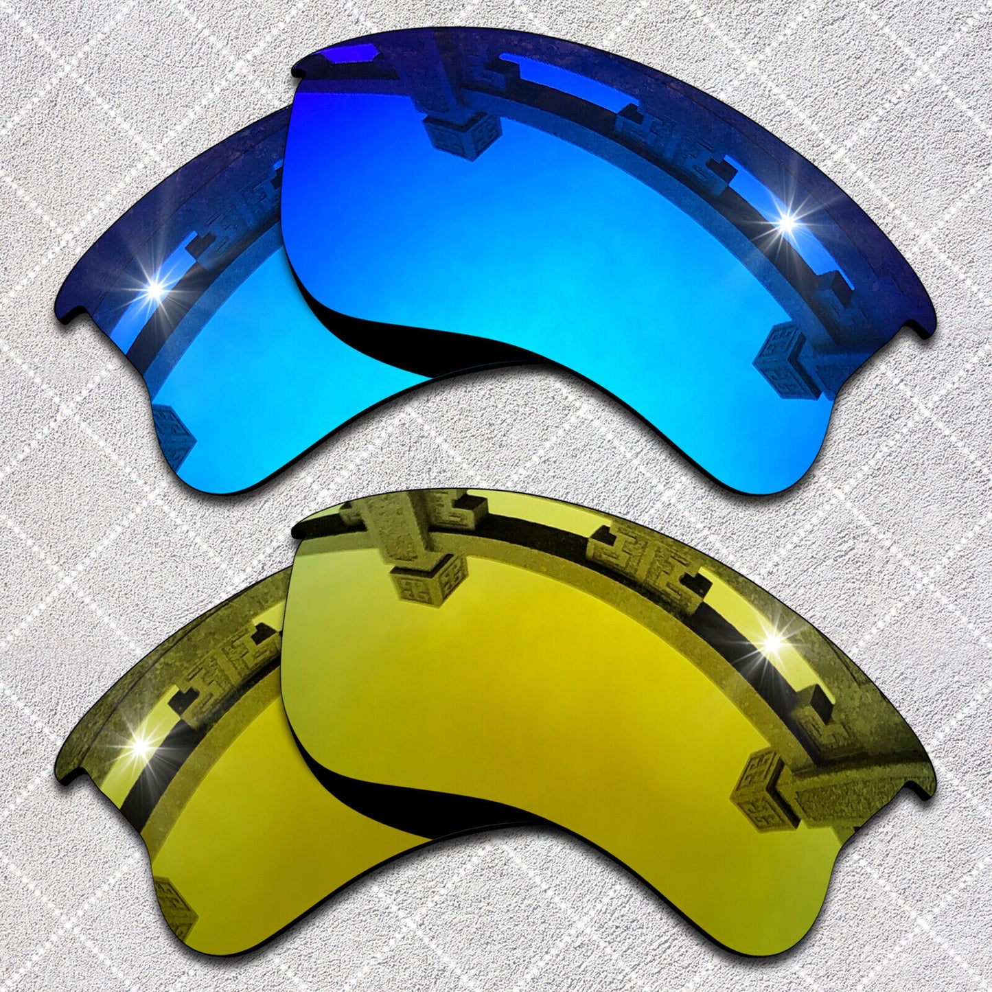 HeyRay Replacement Lenses for Flak Jacket XLJ Sunglasses Polarized - Options