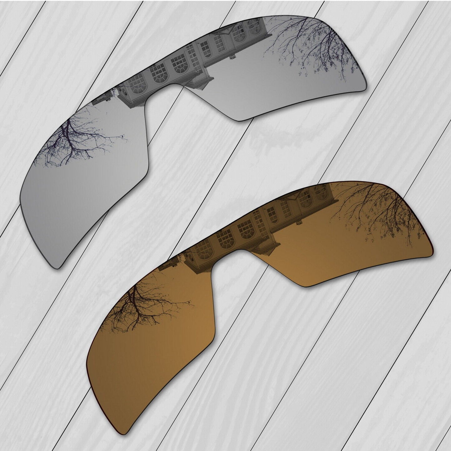 POLARIZED Replacement Lenses For-Oakley Oil Rig Sunglasses Anti-Scratch