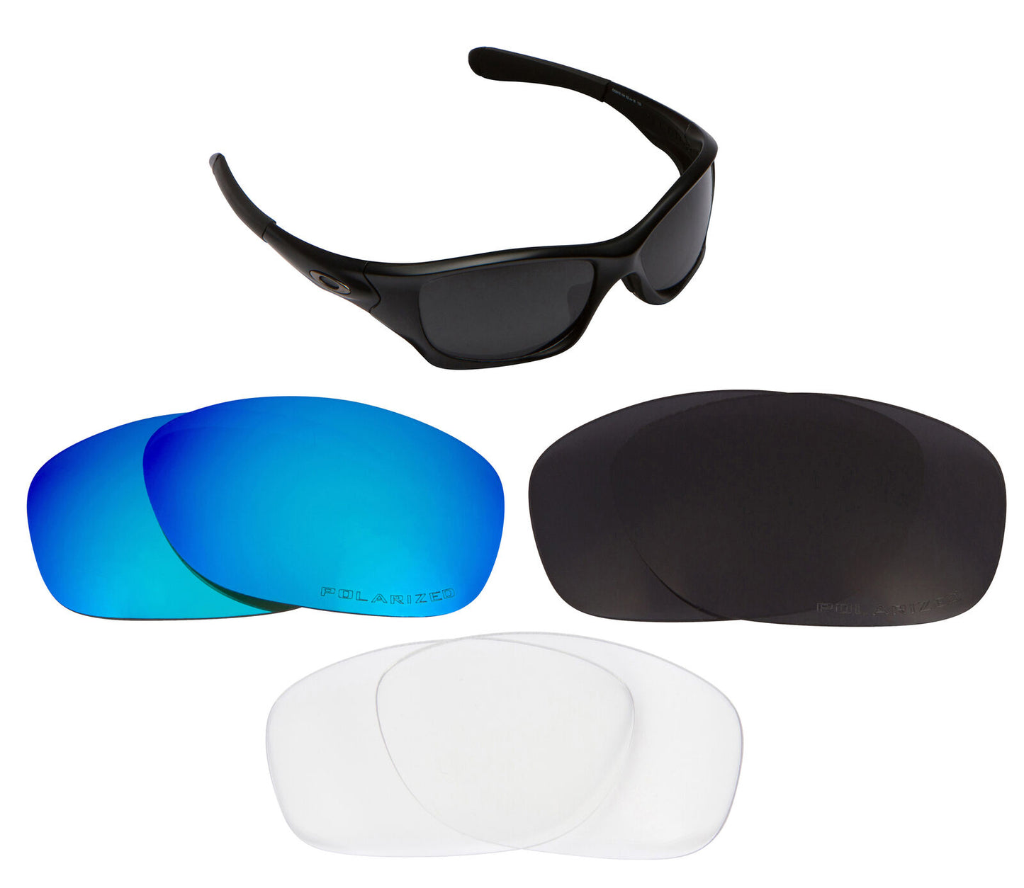 LenSwitch Replacement Lenses for Oakley Pit Bull Sunglasses Multi-Color