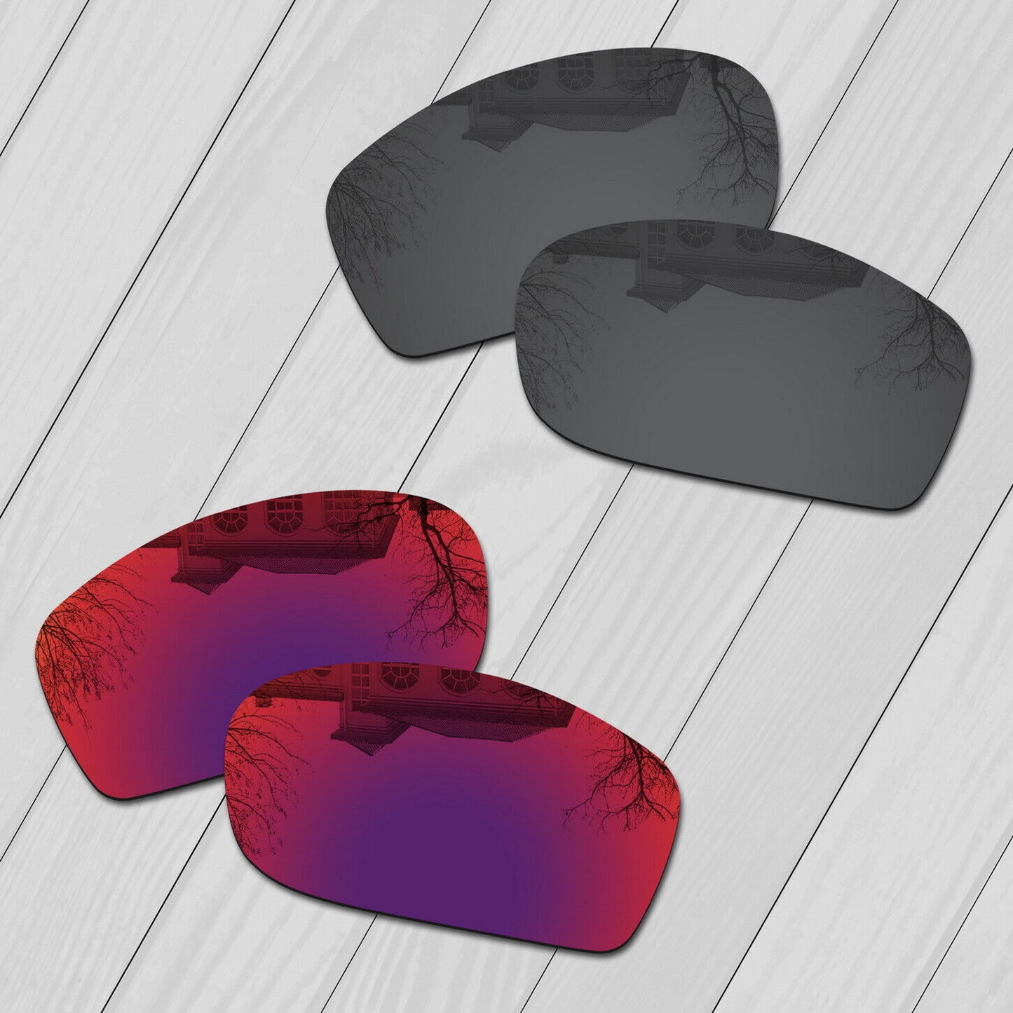 POLARIZED Replacement Lot Lenses For-Oakley Jawbone Anti-Scratch