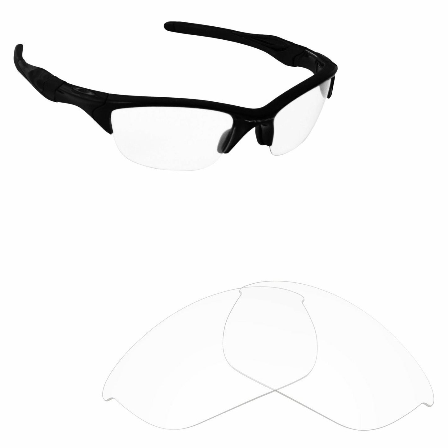 Hawkry Polarized Replacement Lens for-Oakley Half Jacket 2.0 OO9144 - Multiple