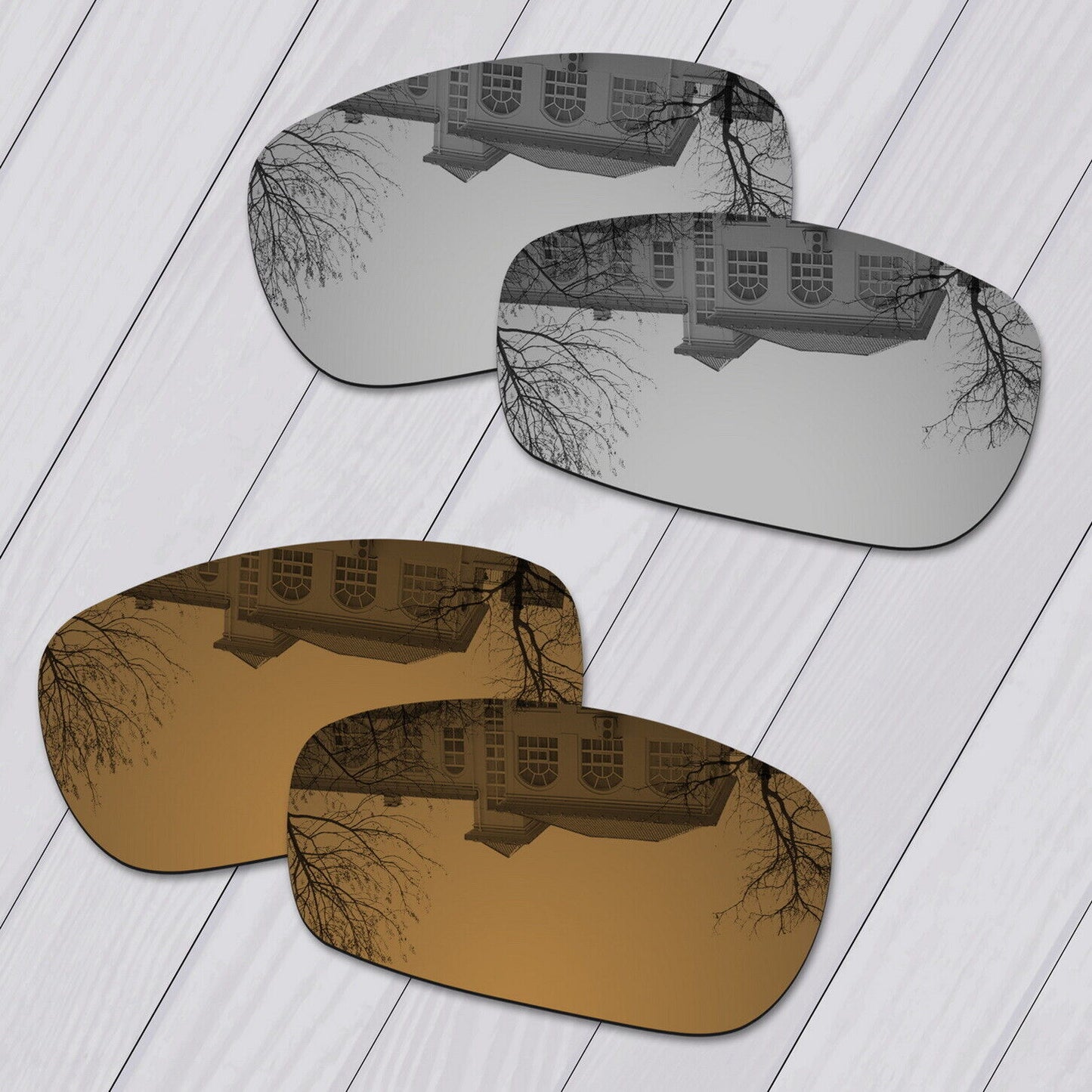 POLARIZED Replacement Lens&Kit For-Oakley Crosshair 2.0 OO4044 Anti-Scratch