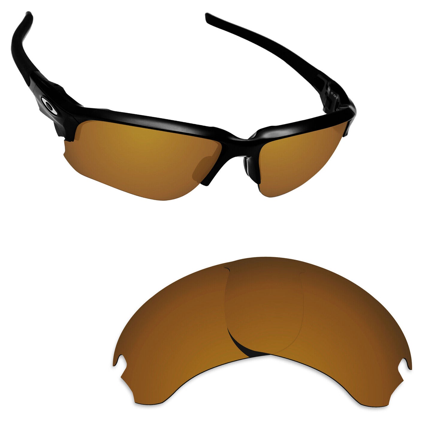 Hawkry Polarized Replacement Lens for-Oakley Si Speed Jacket OO9228 - Multiple