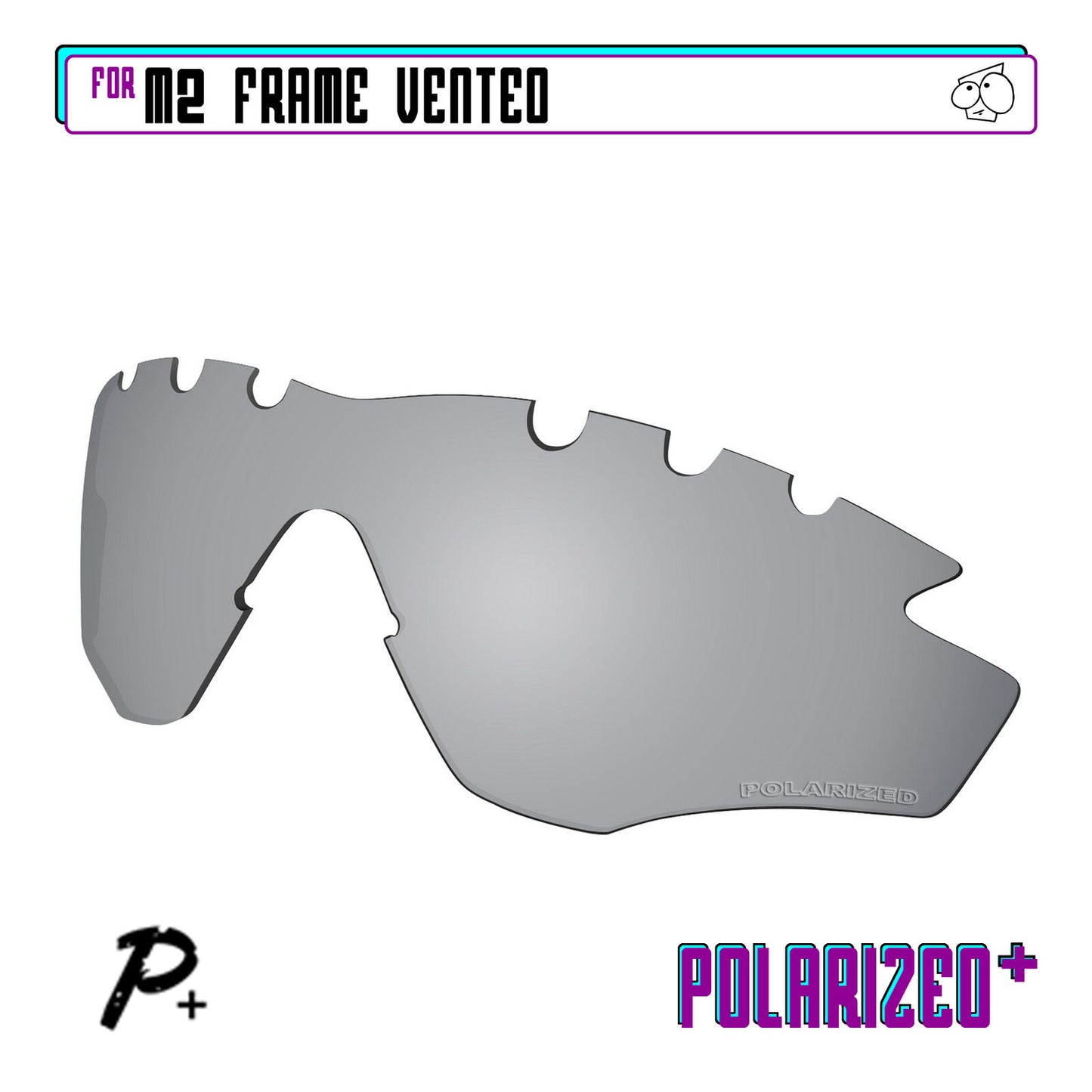 POLARIZED Replacement Lot Lenses For-Oakley M2 Frame Vented OO9212 Anti-Scratch