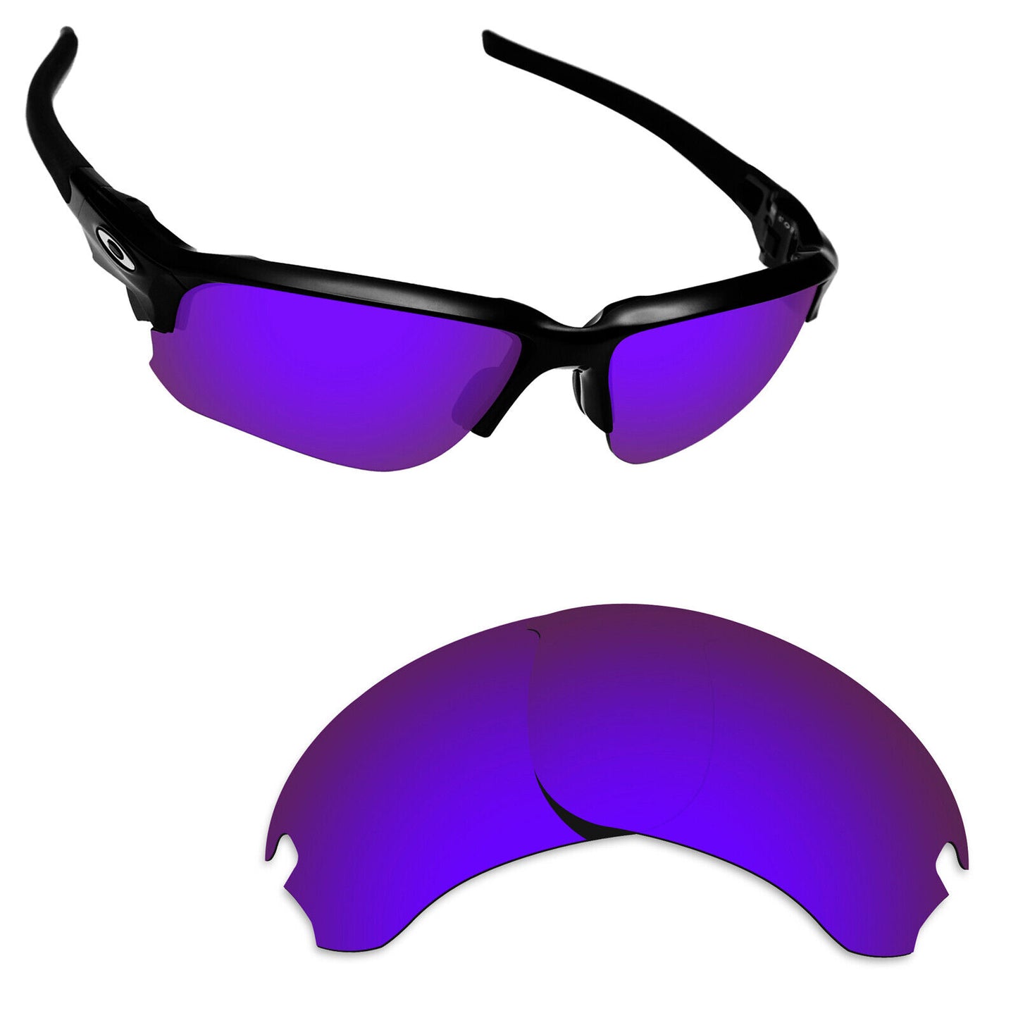 Hawkry Polarized Replacement Lens for-Oakley Si Speed Jacket OO9228 - Multiple