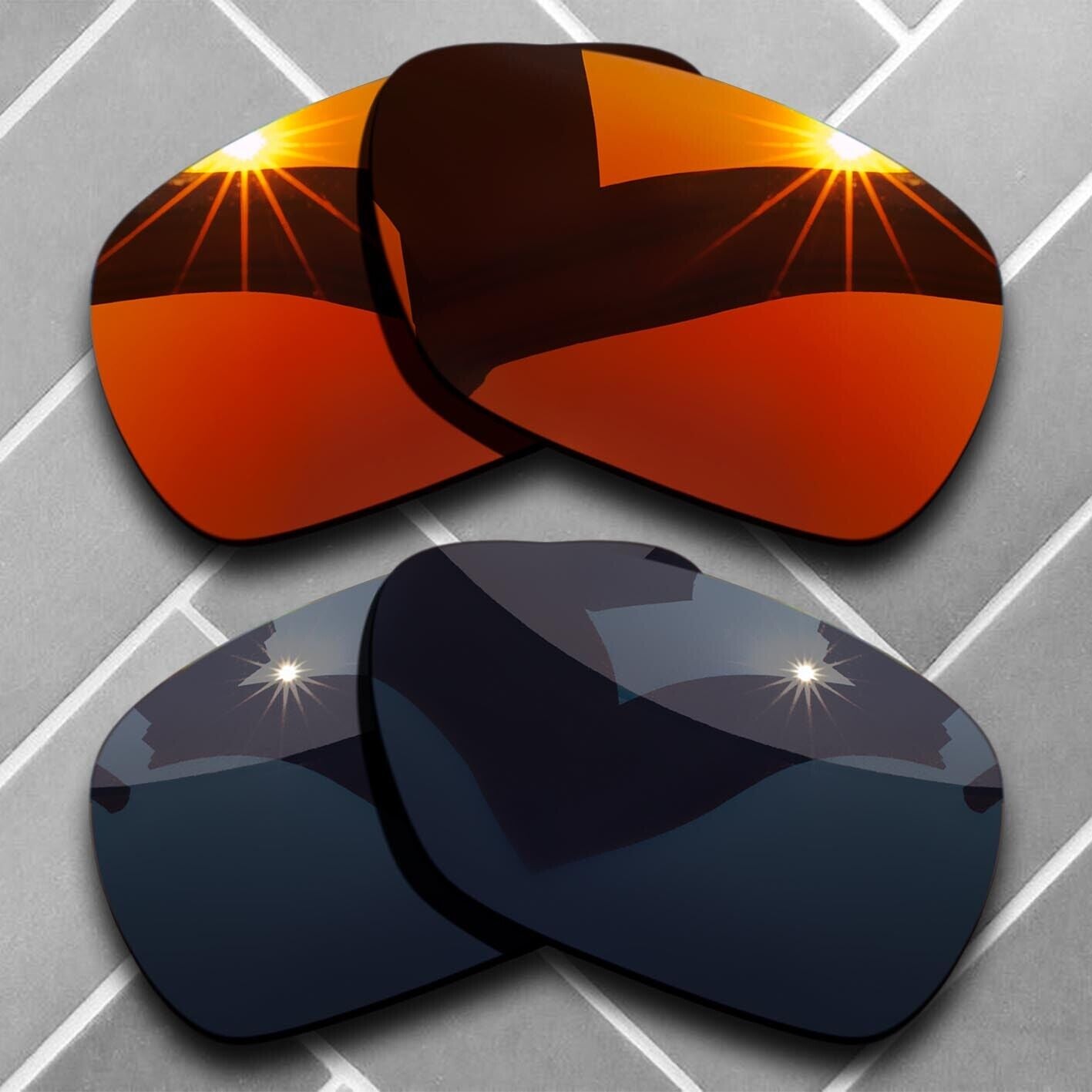 Polarized Anti-Scratch Replacement Lenses for-Costa Del Mar Tuna Alley Choices