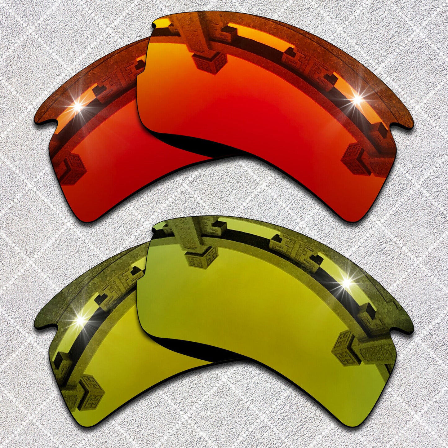 HeyRay Replacement Lenses for Flak 2.0 XL OO9188 Sunglasses Polarized - Options