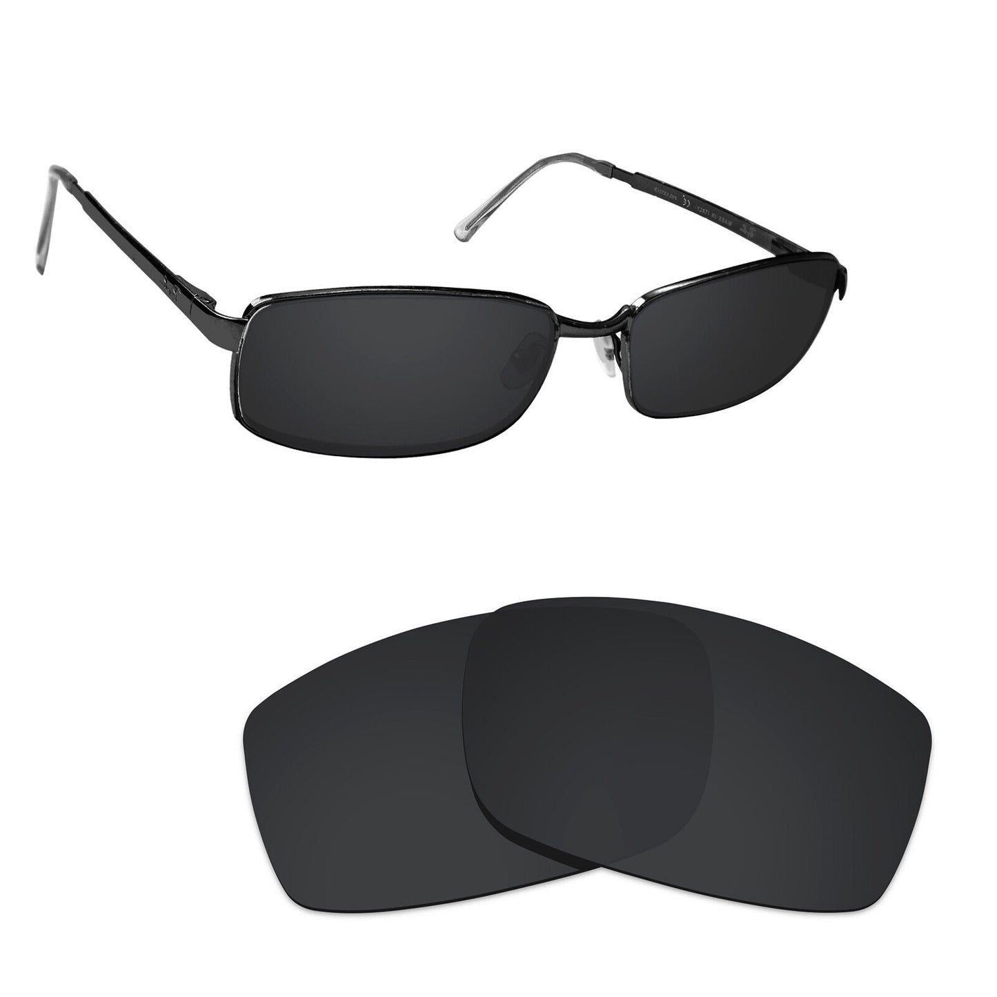 Hawkry Polarized Replacement Lenses for - RayBan-RB3194-59 Sunglass - Multiple