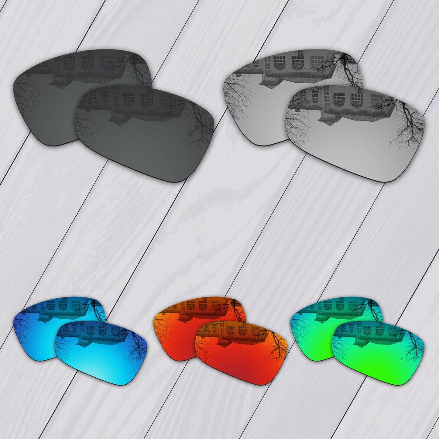 POLARIZED Replacement Lenses For-Oakley Montefrio Sunglasses Anti-Scratch