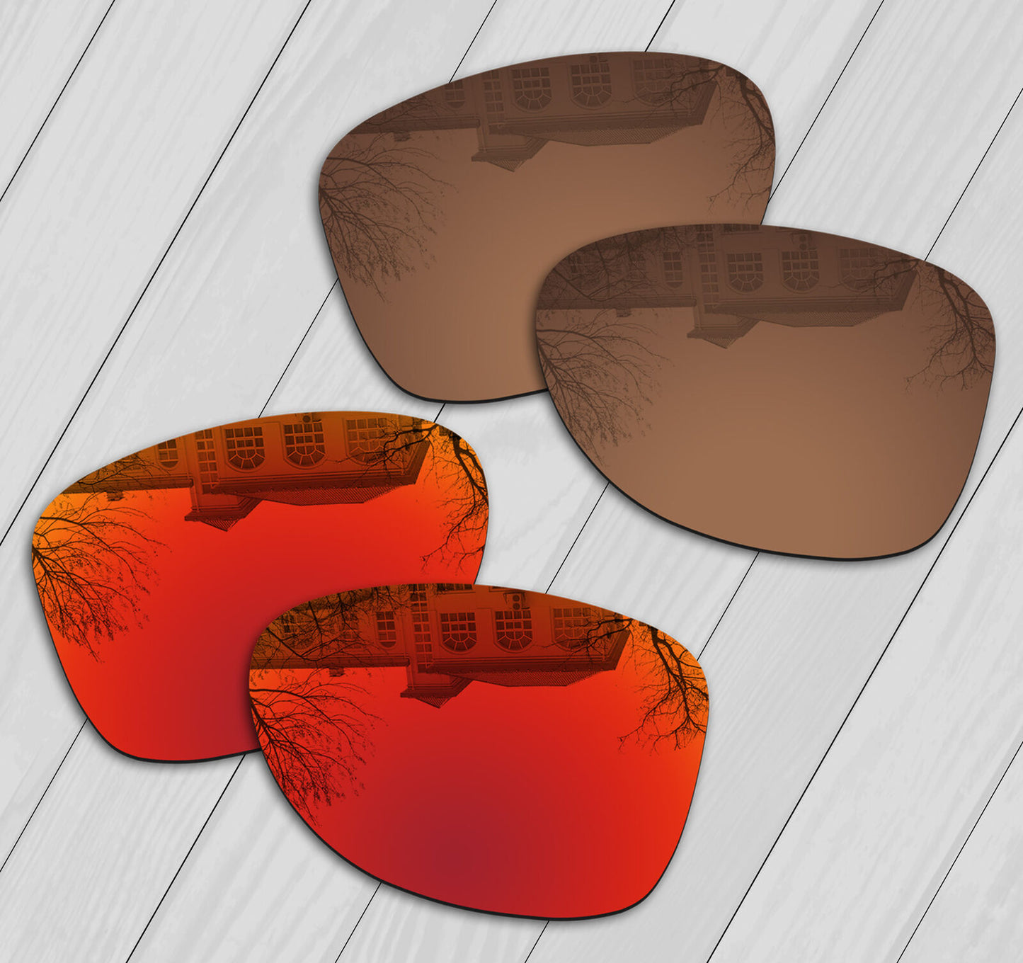 POLARIZED Replacement Lenses For-Oakley Crosshair 2012 Anti-Scratch Options