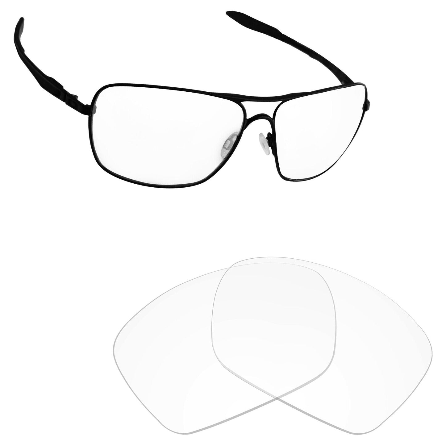 Hawkry Polarized Replacement Lens for-Oakley Plaintiff Squared OO4063 - Multiple
