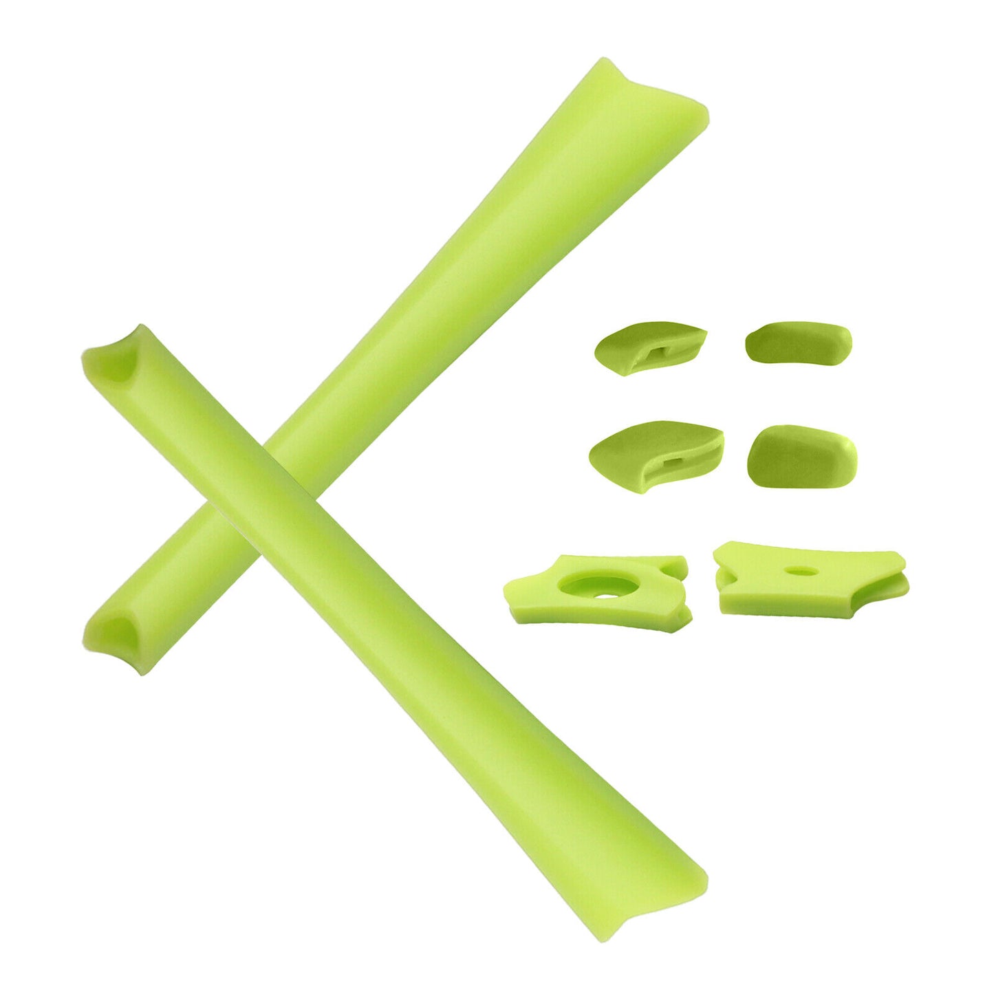 Hawkry Replacement Earsocks & Nosepieces Kits for-Oakley Flak Jacket XLJ - Multi
