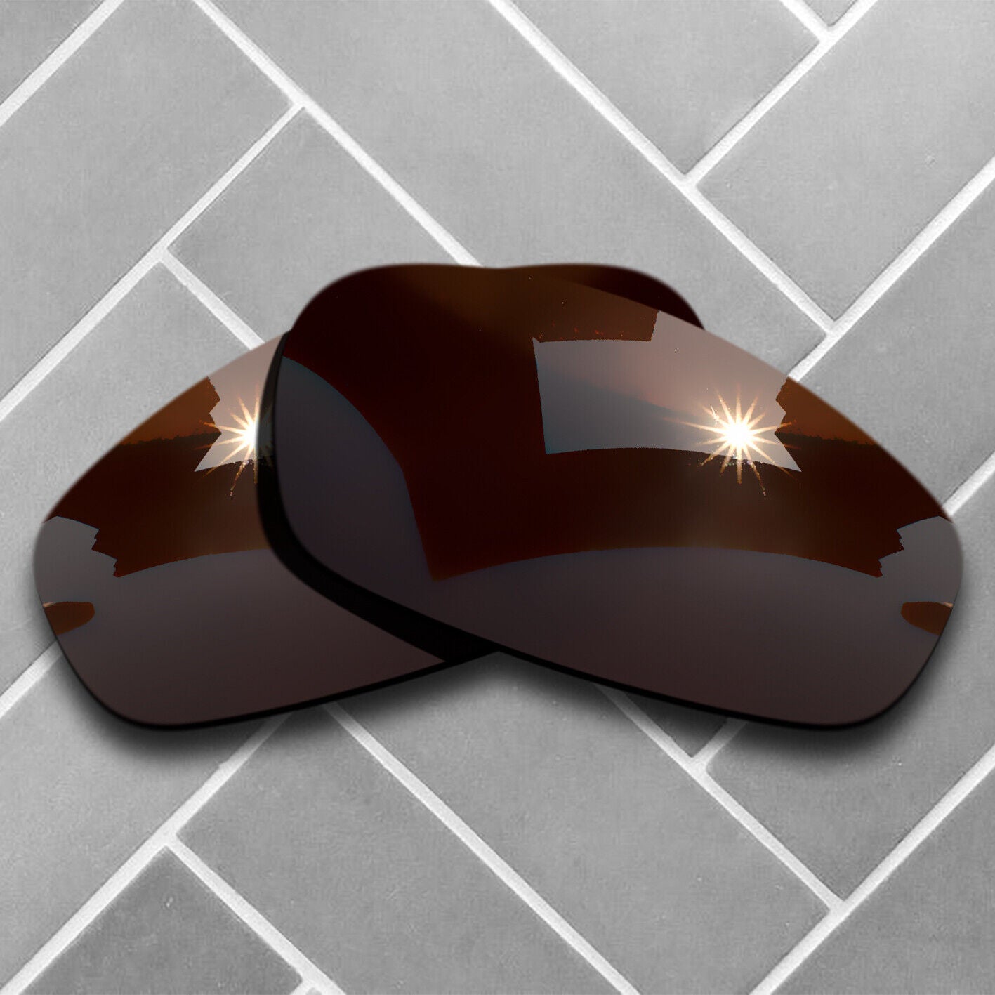 Polarized Anti-Scratch Replacement Lenses for-Oakley Split Jacket Choices US