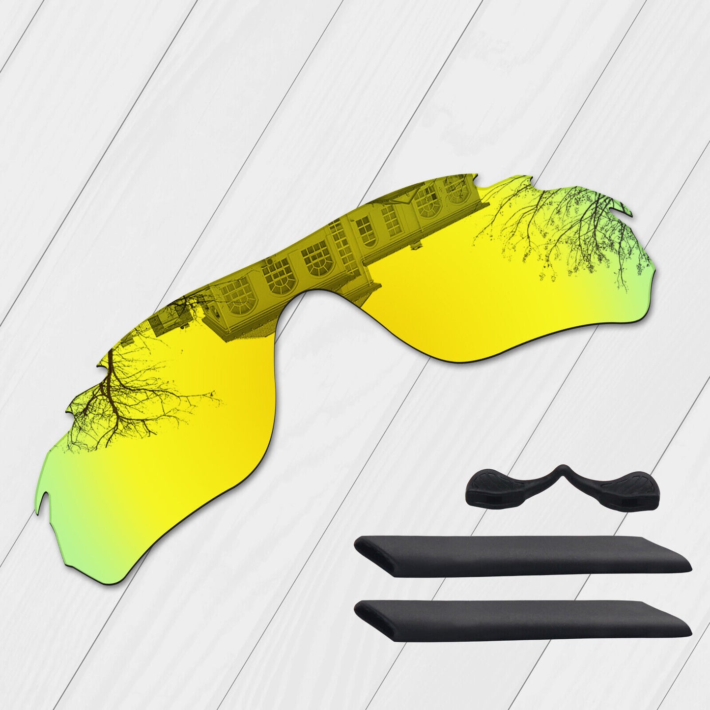 POLARIZED Replacement Lens & Kit For-Oakley RadarLock Edge Vented OO9183 Options