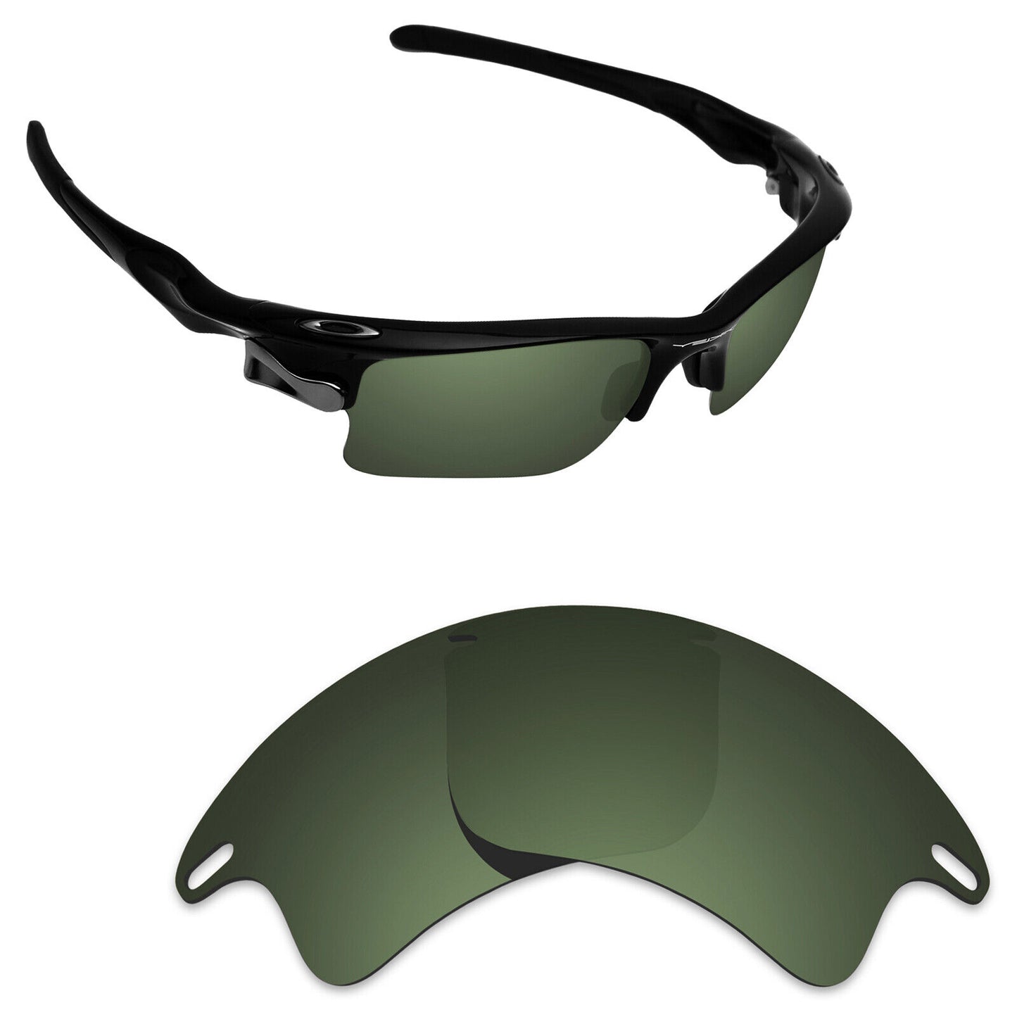 Hawkry Polarized Replacement Lens for-Oakley Fast Jacket XL OO9156 - Options