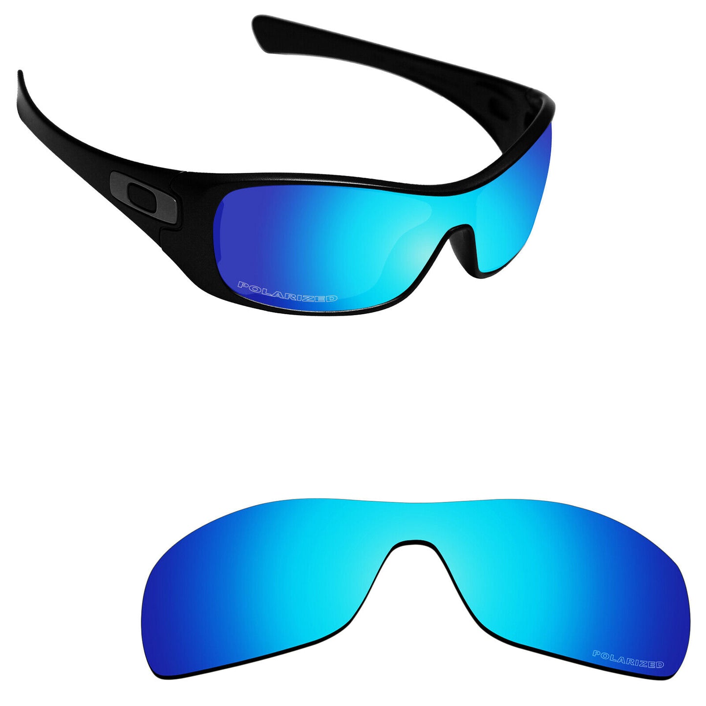 Hawkry Polarized Replacement Lenses for-Oakley Antix Sunglass - Options