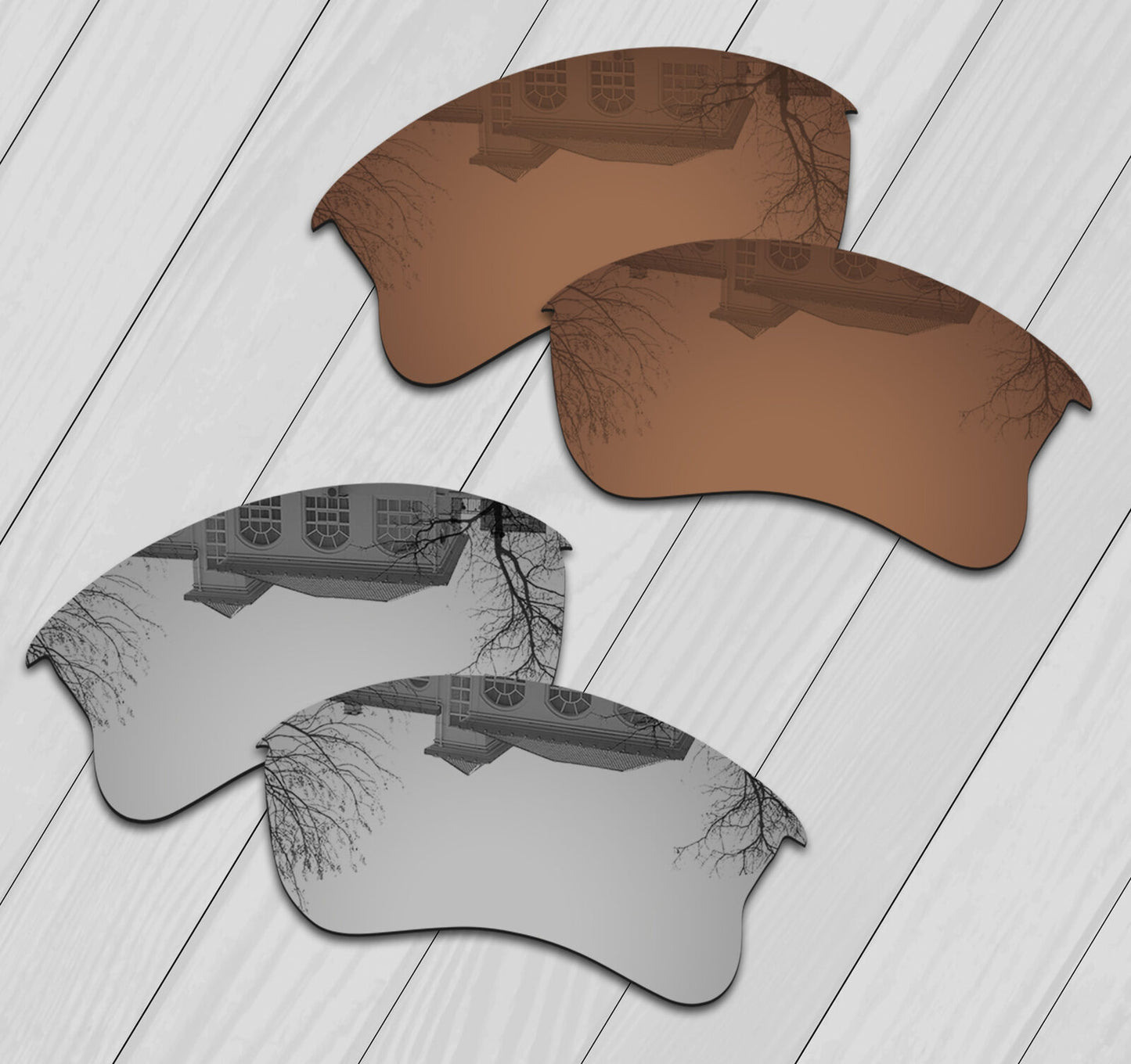 POLARIZED Replacement Lenses For-Oakley Half Jacket 2.0 XL Anti-Scratch Options