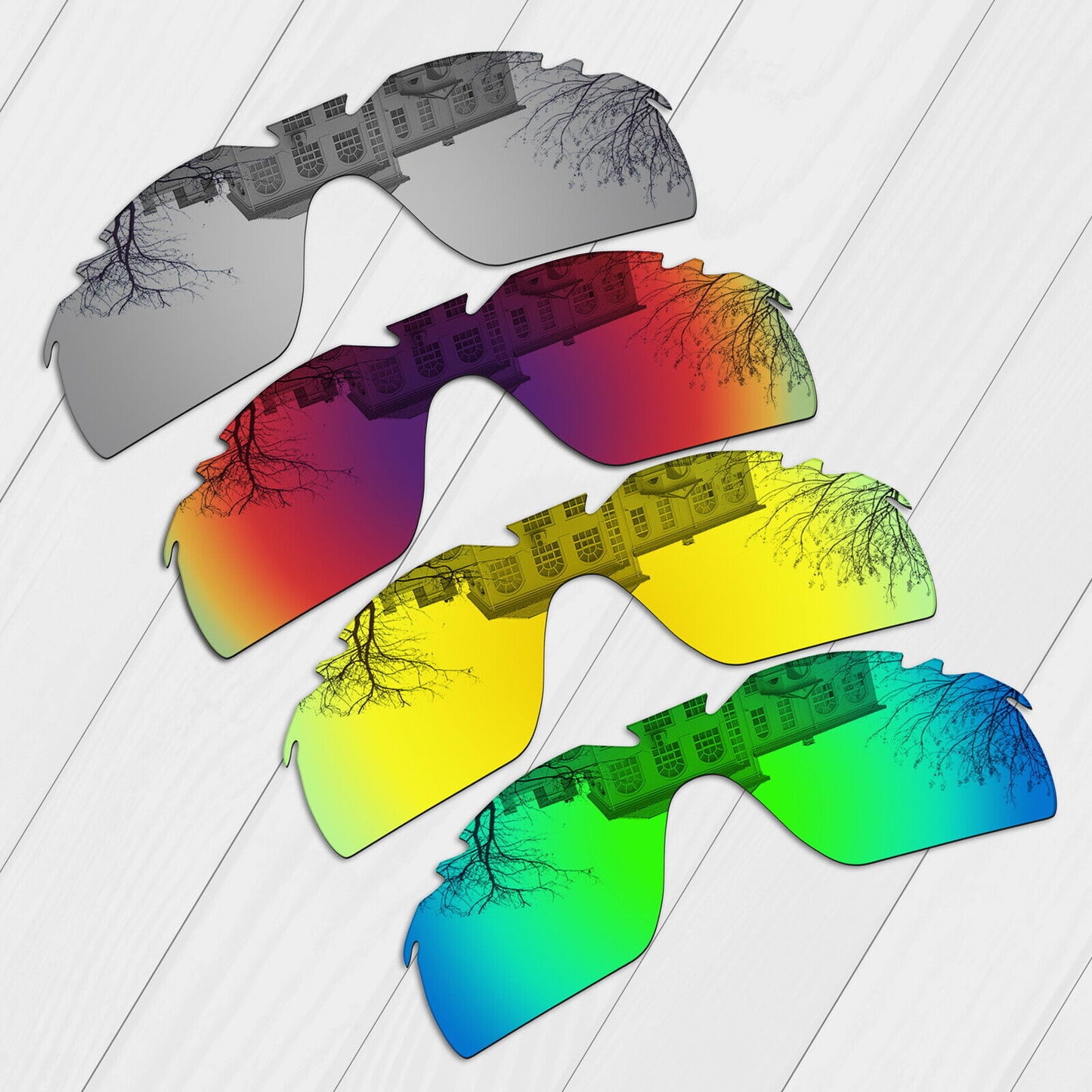 POLARIZED Replacement Lens&Kit For-Oakley Radarlock XL Vented OO9196 Options
