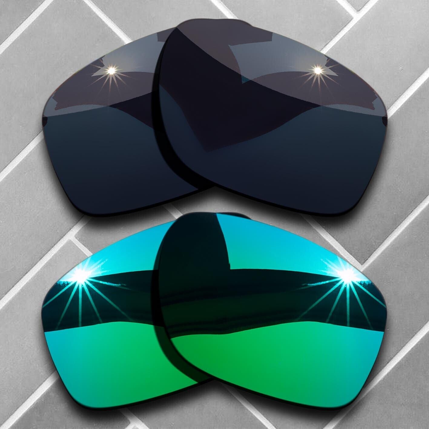 Polarized Anti-Scratch Replacement Lenses for-Oakley Sliver OO9262 Choices US