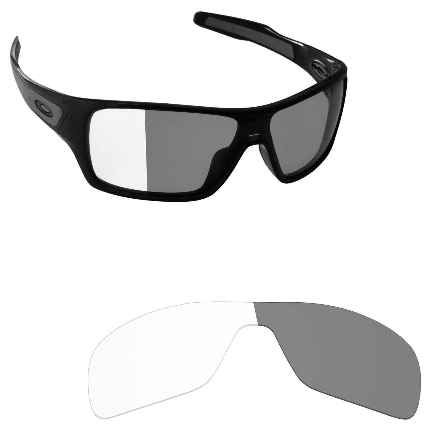 Hawkry Polarized Replacement Lenses for-Oakley Turbine Rotor OO9307 - Options