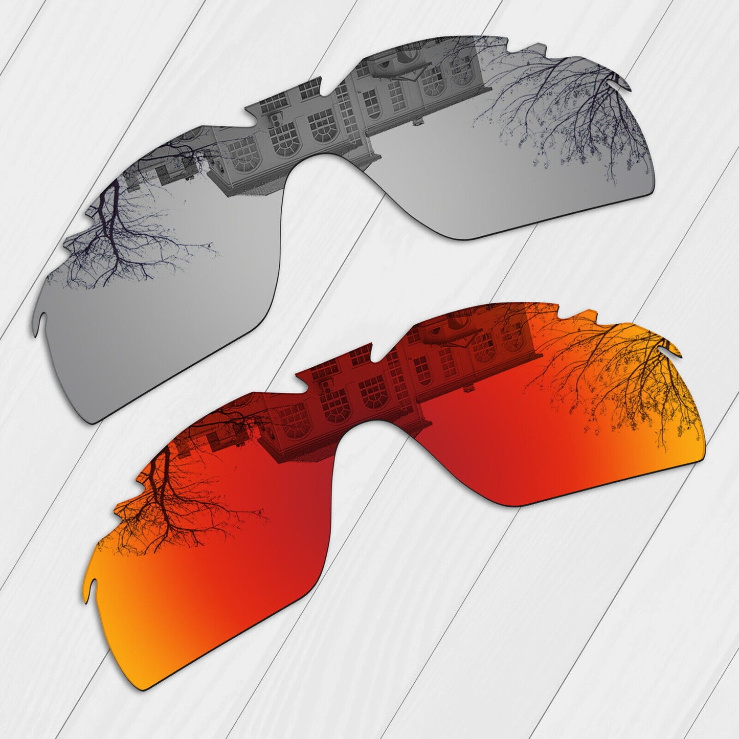 POLARIZED Replacement Lens&Kit For-Oakley Radarlock XL Vented OO9196 Options
