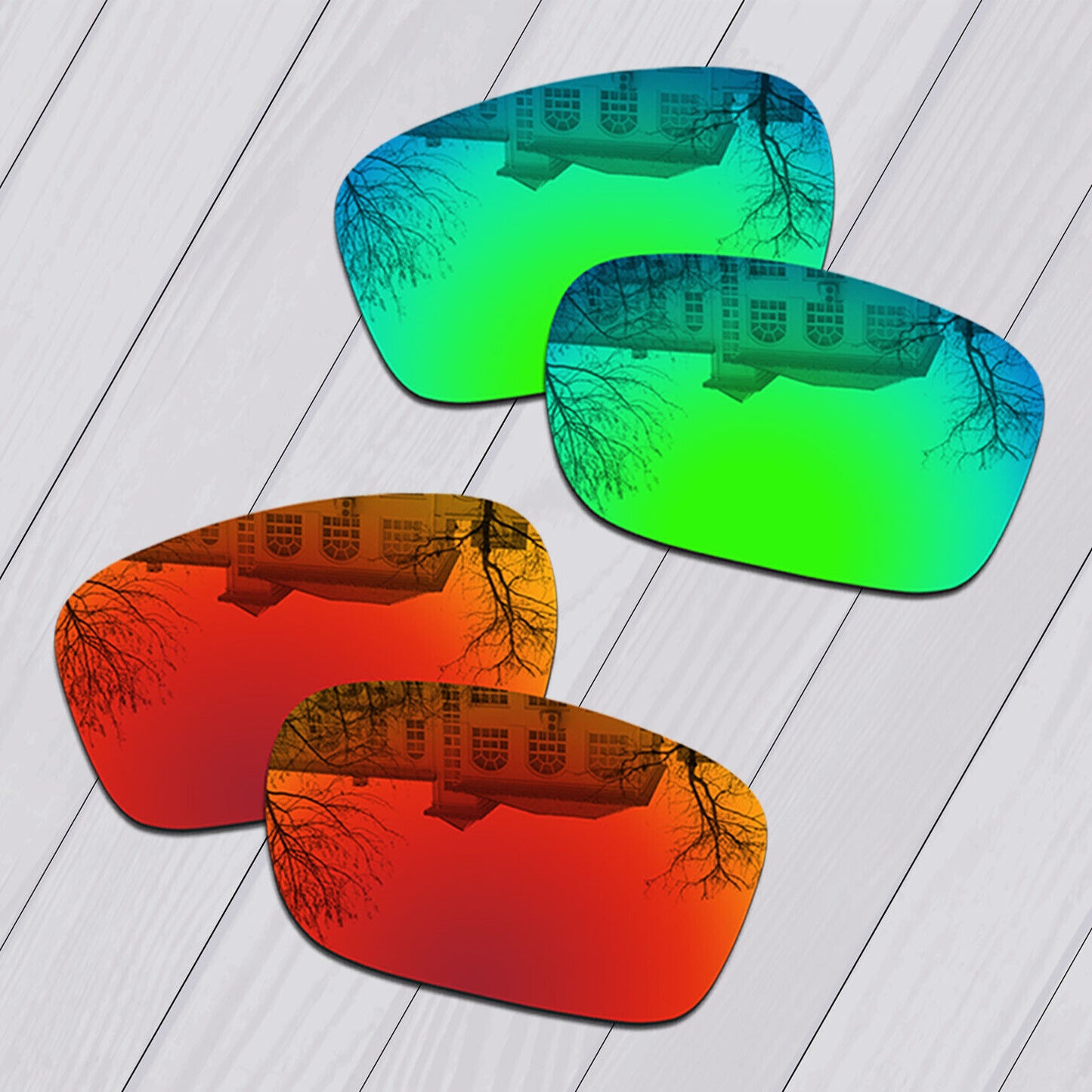 POLARIZED Replacement Lenses For-Oakley Twoface OO9189 Anti-Scratch Options