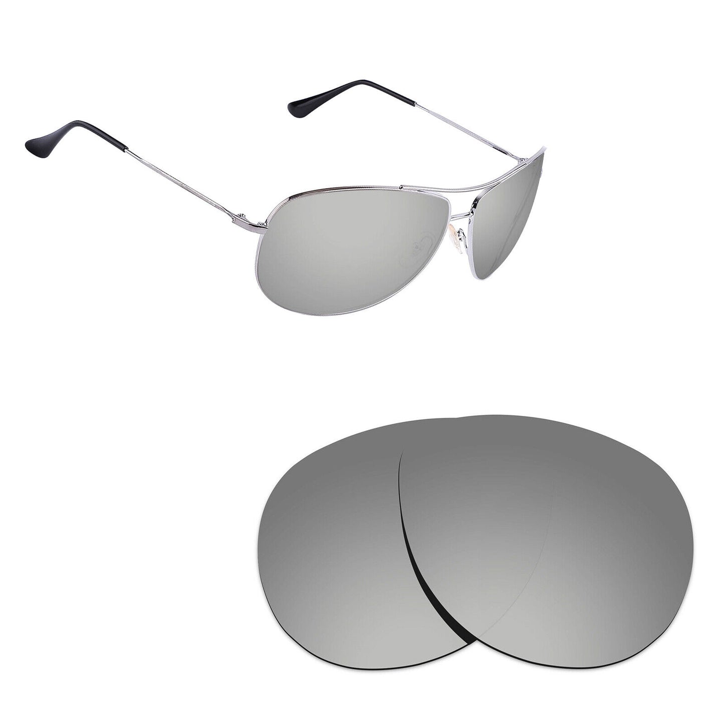 Hawkry Polarized Replacement Lenses for - RayBan-RB3293-67 Sunglass - Multiple