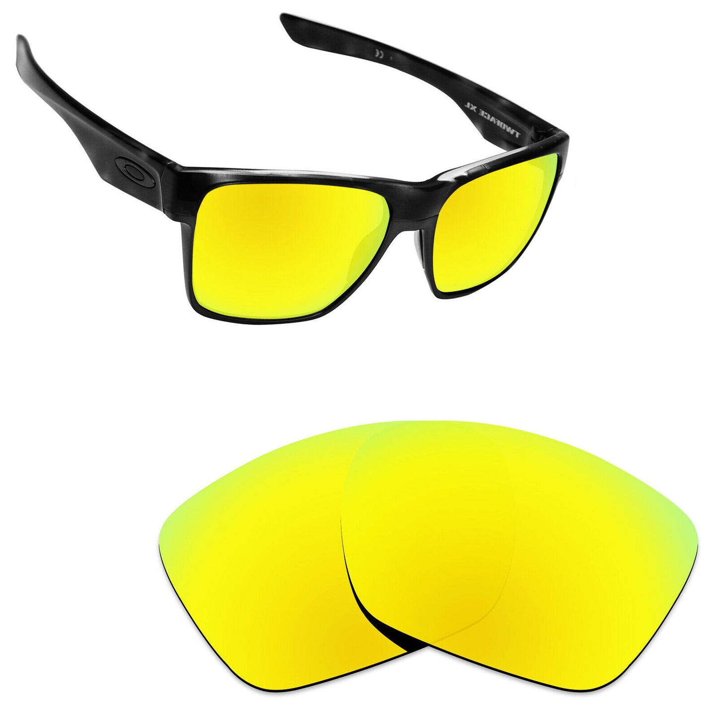 Hawkry Polarized Replacement Lenses for-Oakley Twoface XL OO9350 - Multiple