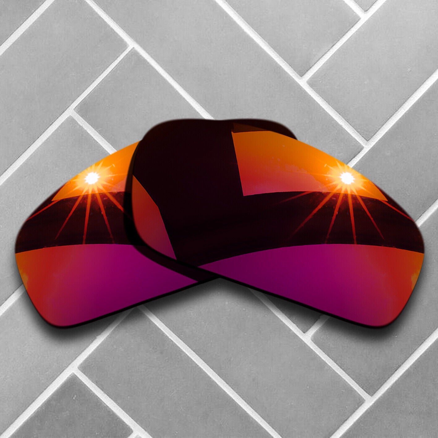 Polarized Anti-Scratch Replacement Lenses for-Oakley Monster Pup Choices US