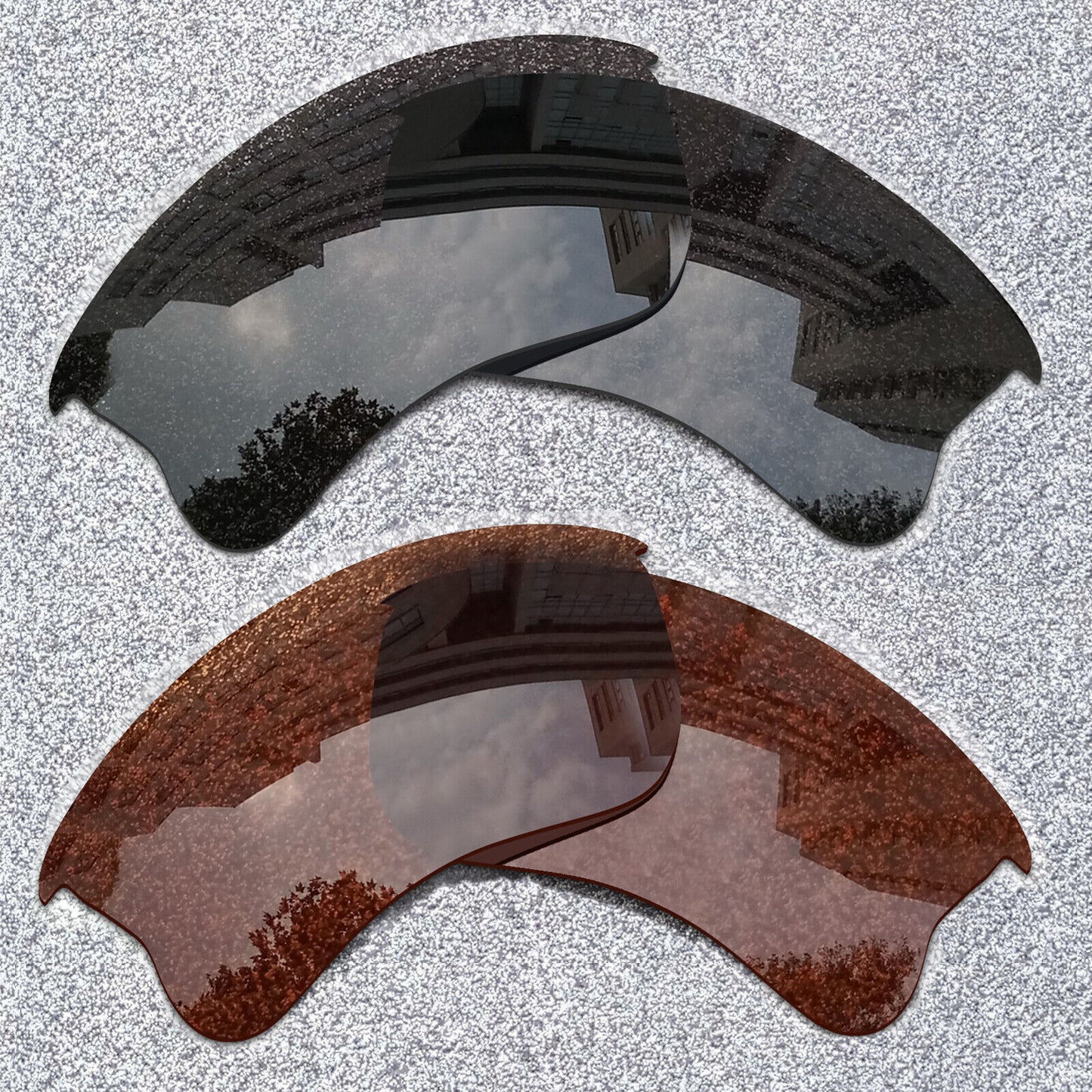 ExpressReplacement Polarized Lenses For-Oakley Flak Jacket XLJ Sunglasses