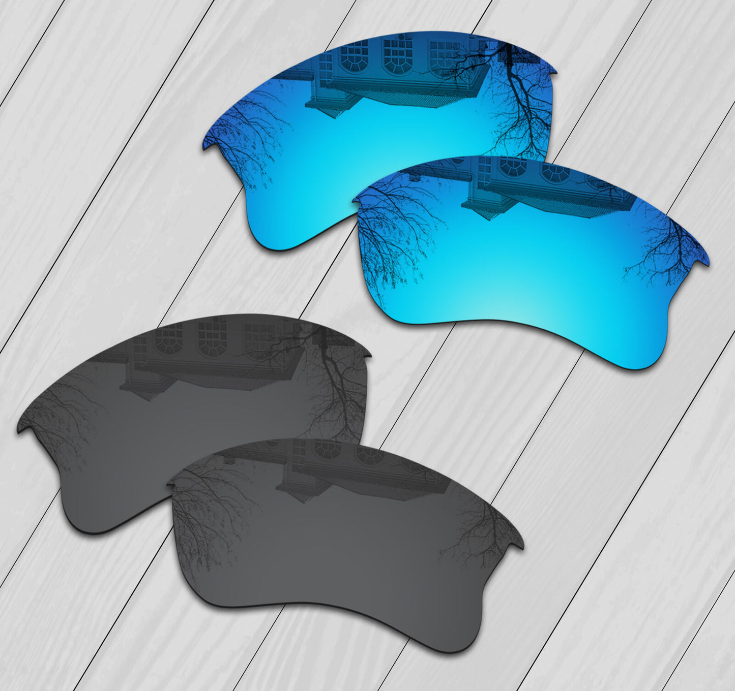POLARIZED Replacement Lenses For-Oakley Half Jacket 2.0 XL Anti-Scratch Options