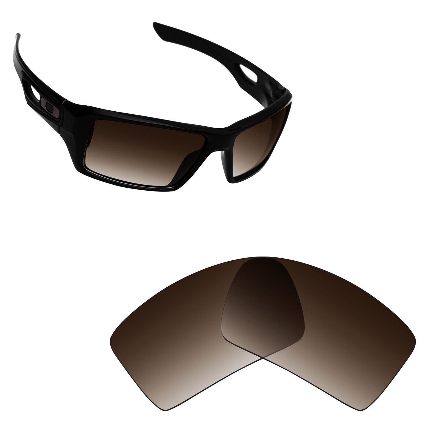 Hawkry Polarized Replacement Lenses for-Oakley Eyepatch 2 OO9136 - Options