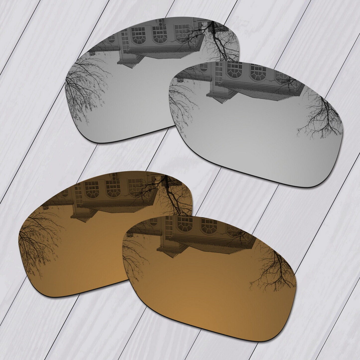 POLARIZED Replacement Lot Lenses For-Oakley Pit Bull OO9127 Anti-Scratch