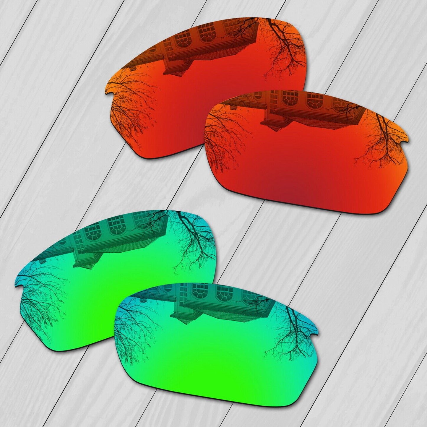 POLARIZED Replacement Lot Lenses For-Oakley Commit SQ OO9086 Anti-Scratch