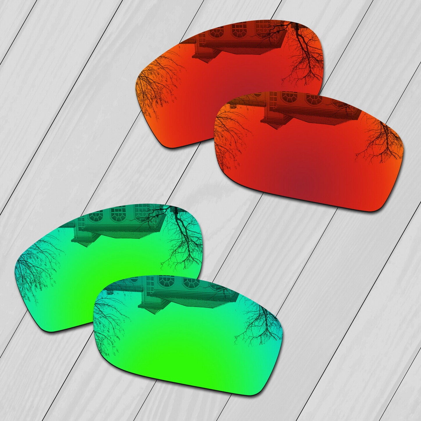 POLARIZED Replacement Lot Lenses For-Oakley Jawbone Anti-Scratch