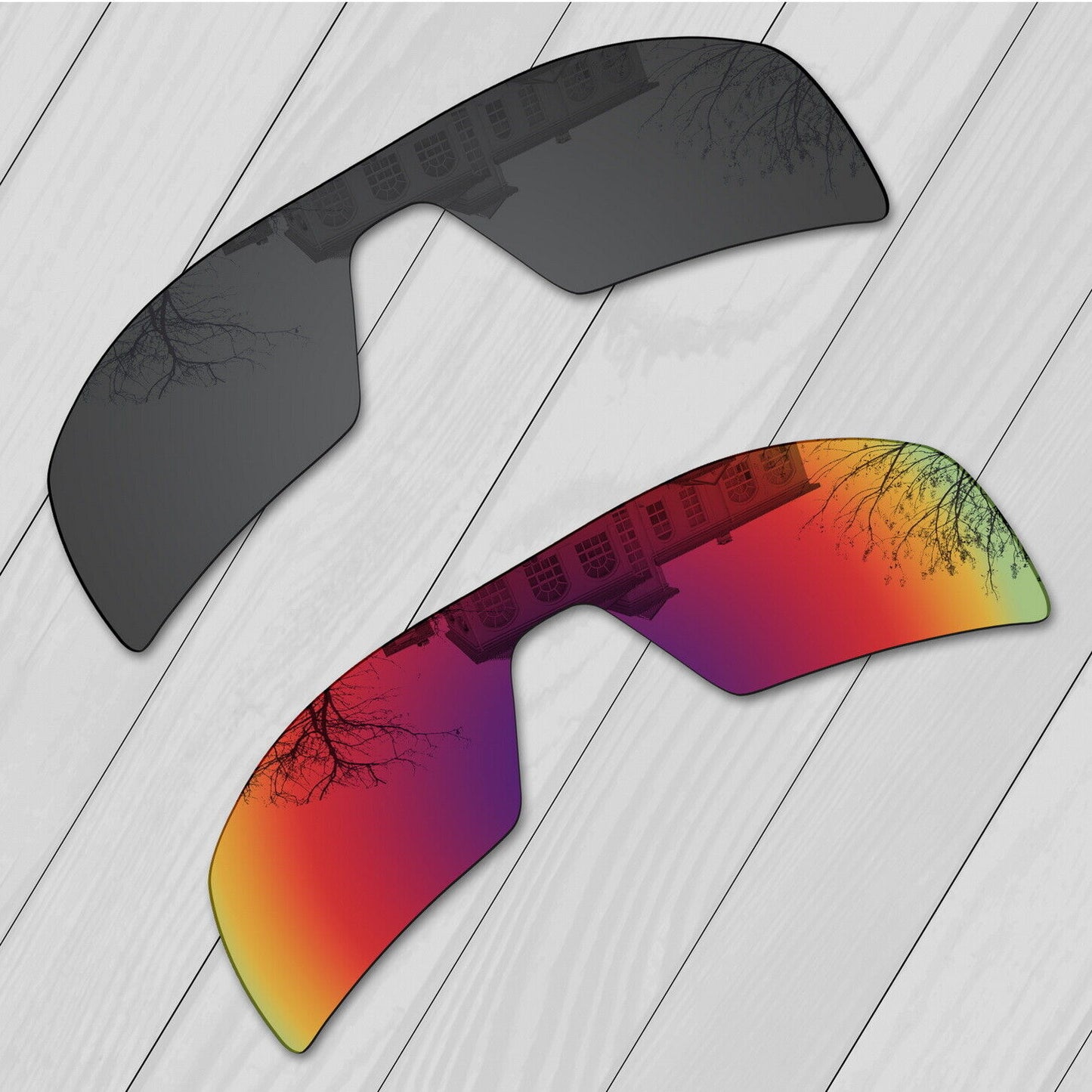 POLARIZED Replacement Lenses For-Oakley Oil Rig Sunglasses Anti-Scratch