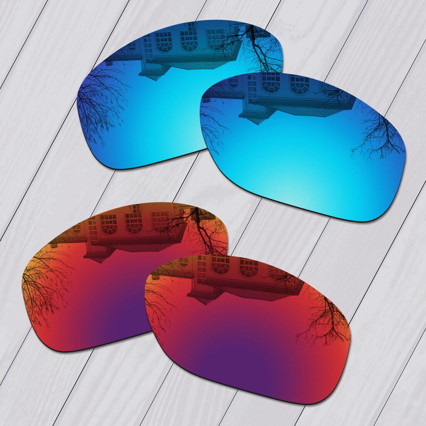 POLARIZED Replacement Lot Lenses For-Oakley Pit Bull OO9127 Anti-Scratch