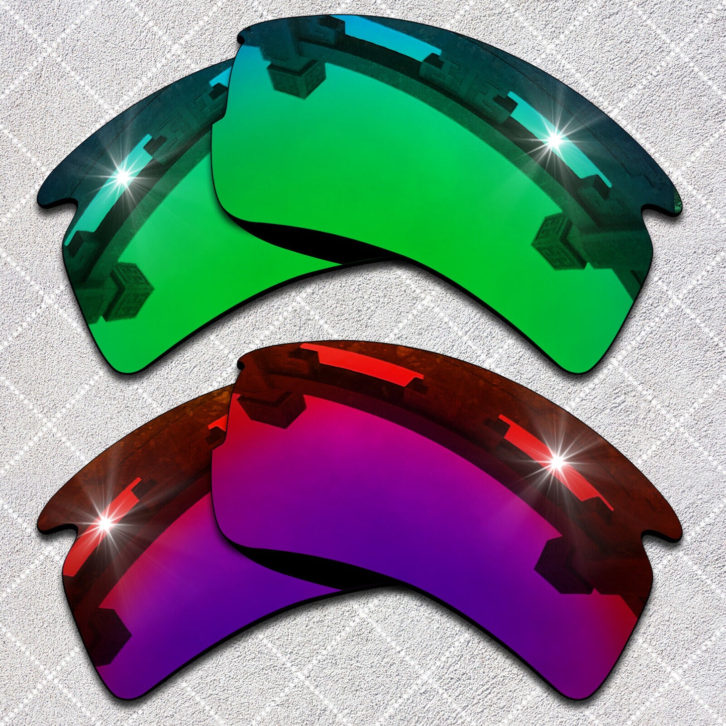 HeyRay Replacement Lenses for Flak 2.0 XL OO9188 Sunglasses Polarized - Options