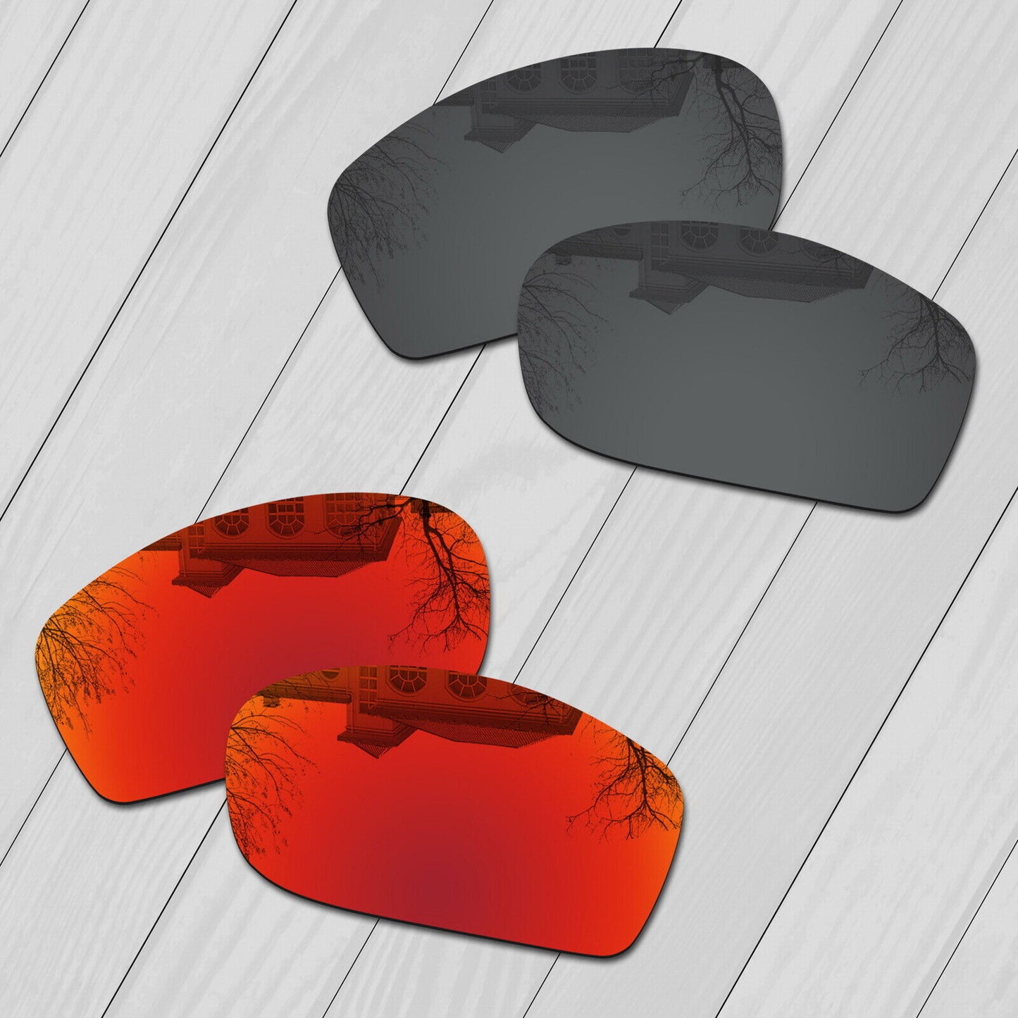 POLARIZED Replacement Lenses For-Oakley Valve Anti-Scratch Options
