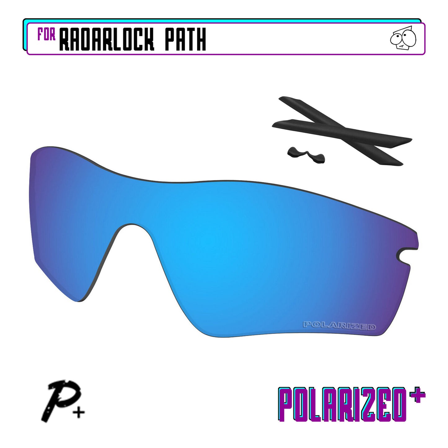POLARIZED Replacement Lens & Kit For-Oakley RadarLock Path OO9181 Anti-Scratch