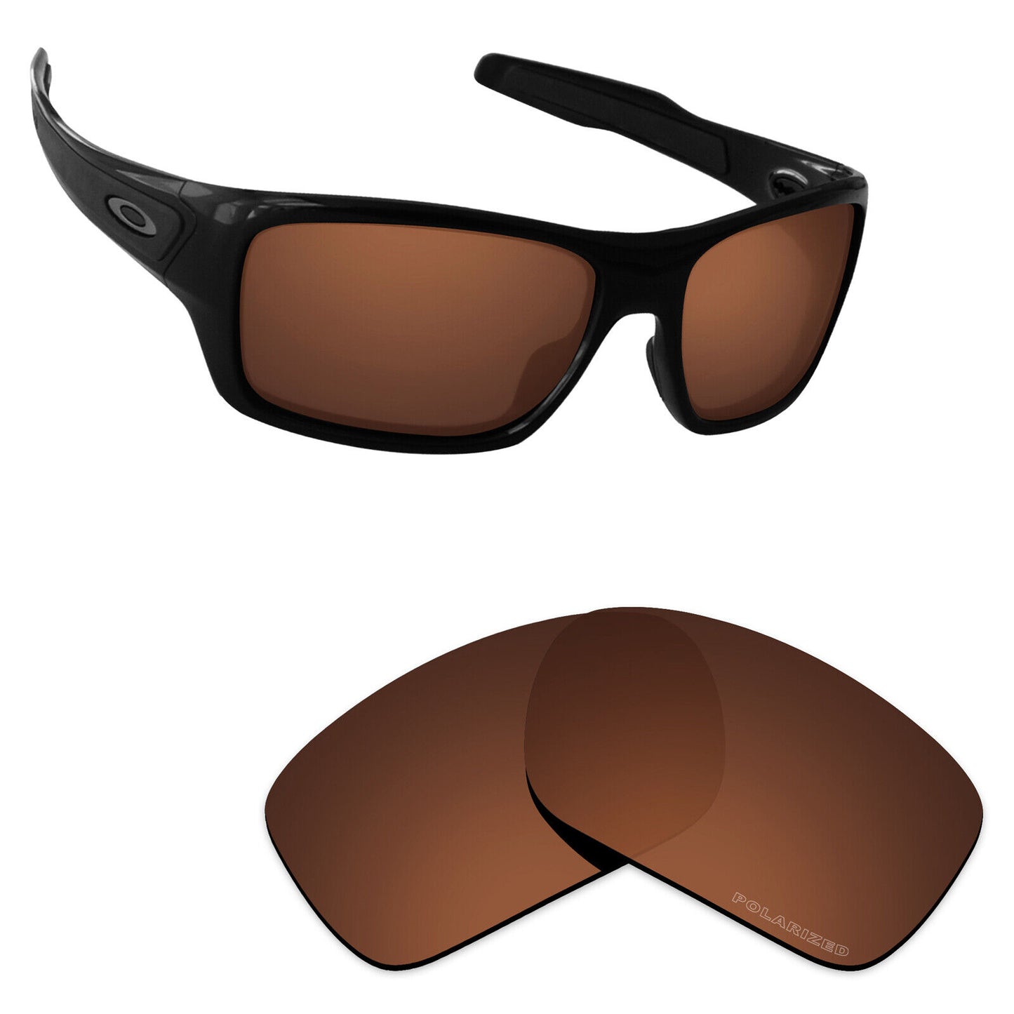 Hawkry Polarized Replacement Lens for-Oakley Turbine OO9263 Sunglass - Multiple