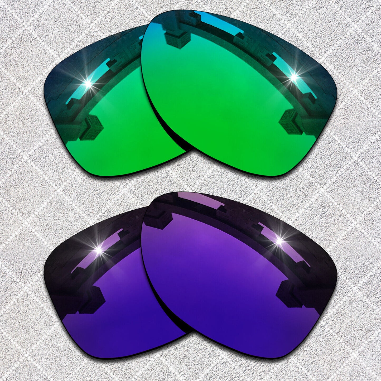 HeyRay Replacement Lenses for Crosshair 2012 OO4060 Sunglasses Polarized - Opt