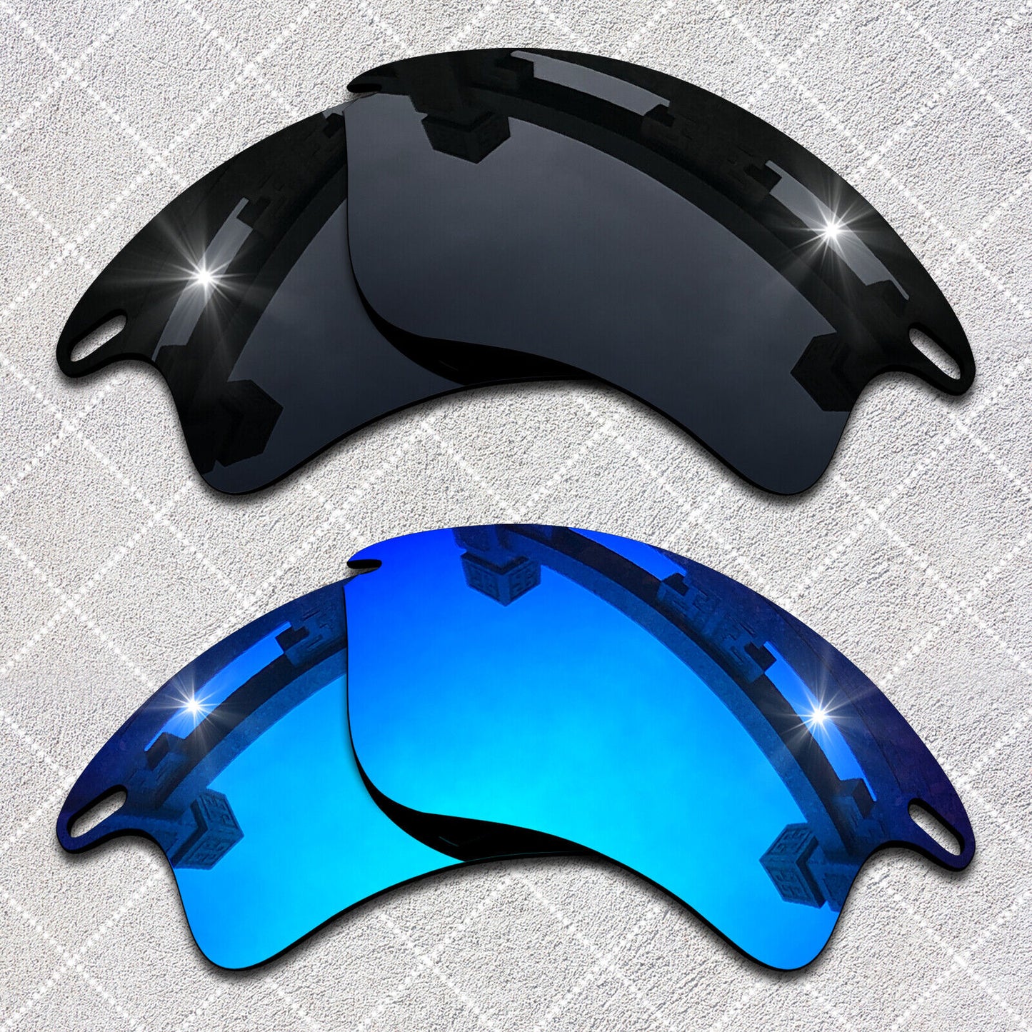 HeyRay Replacement Lenses for Fast Jacket XL OO9156 Sunglasses Polarized-Options