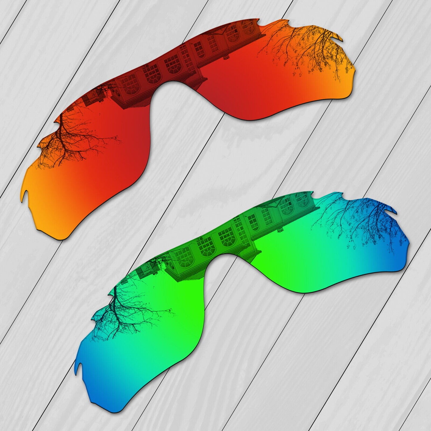 POLARIZED Replacement Lens & Kit For-Oakley RadarLock Edge Vented OO9183 Options