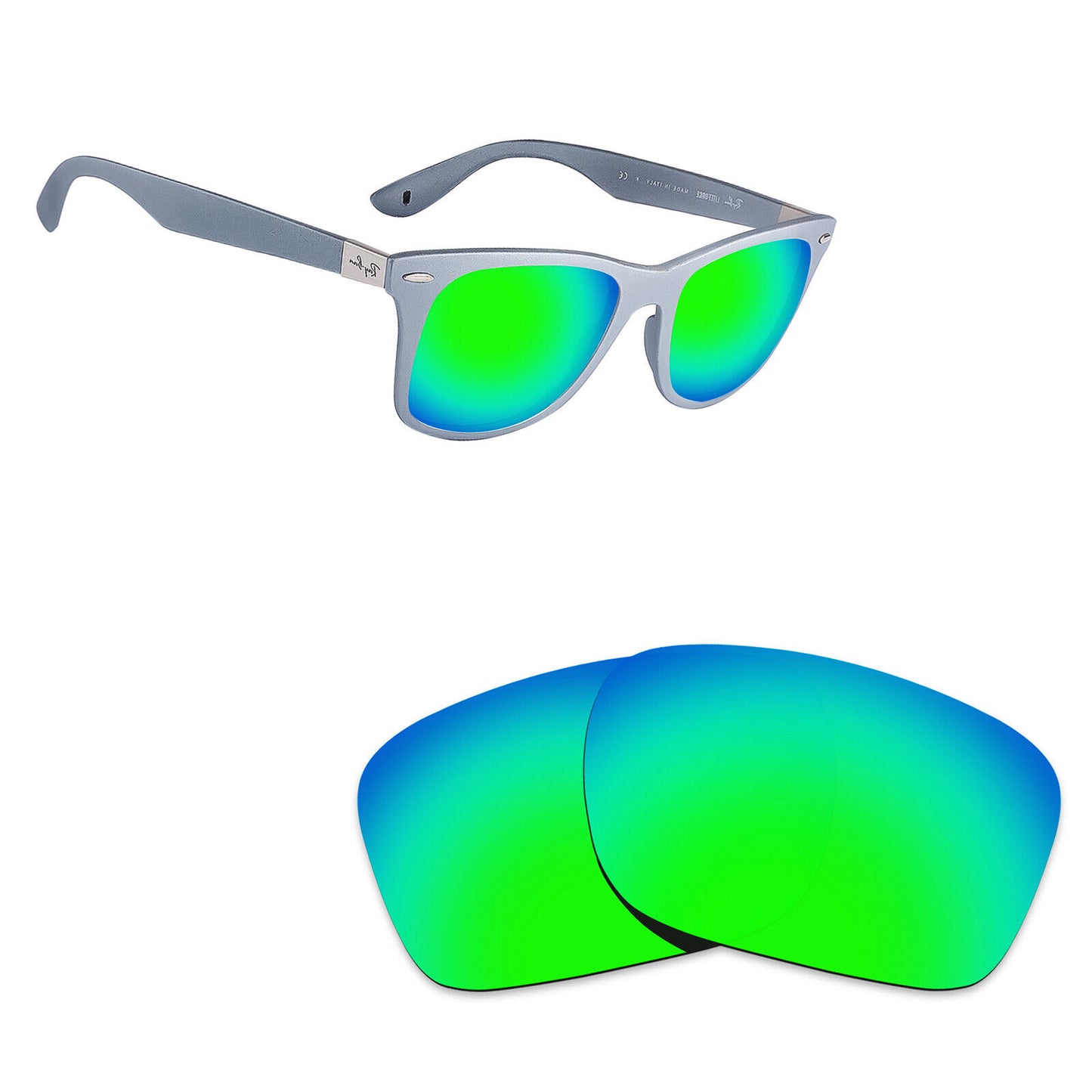 Hawkry Polarized Replacement Lenses for - RayBan-RB4195-52 Sunglass - Multiple