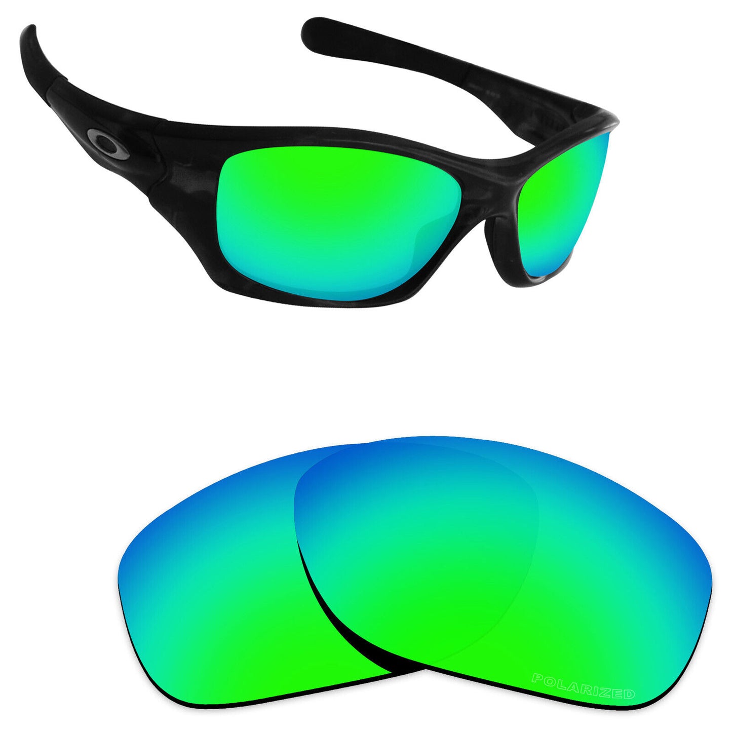Hawkry Polarized Replacement Len for-Oakley Pit Bull Asian Fit Sunglass-Multiple