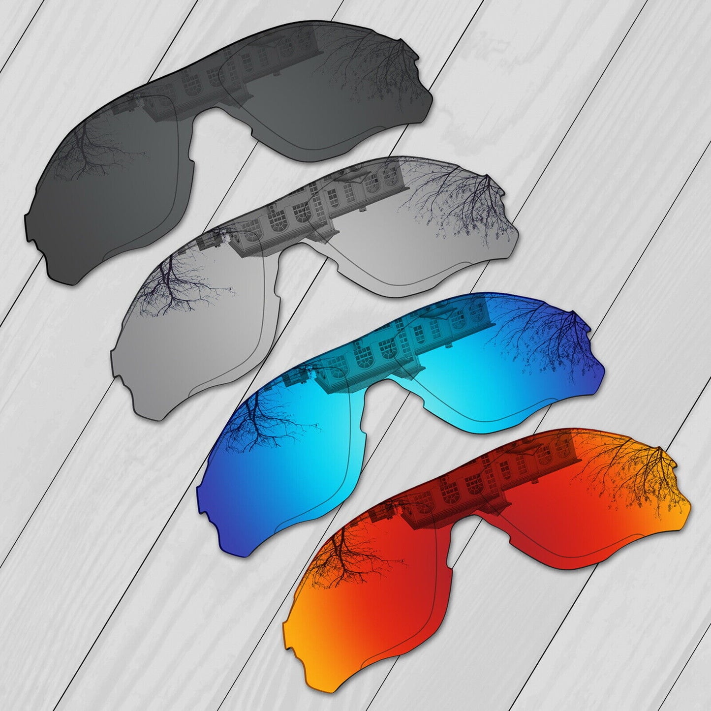 POLARIZED Replacement Lot Lenses For-Oakley EVZero Range AF OO9337 Anti-Scratch