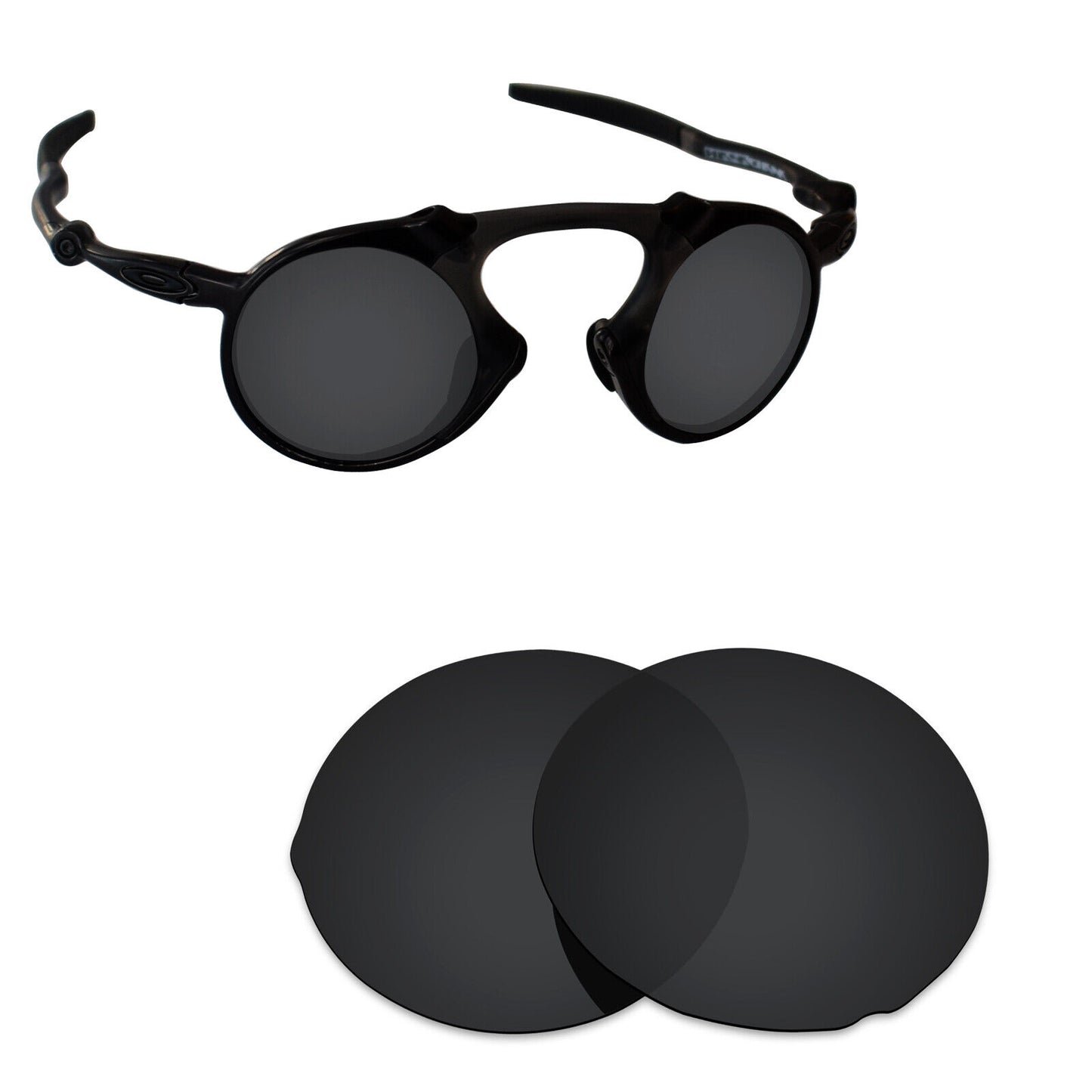 Hawkry Polarized Replacement Lenses for-Oakley Madman OO6019 Sunglass - Options