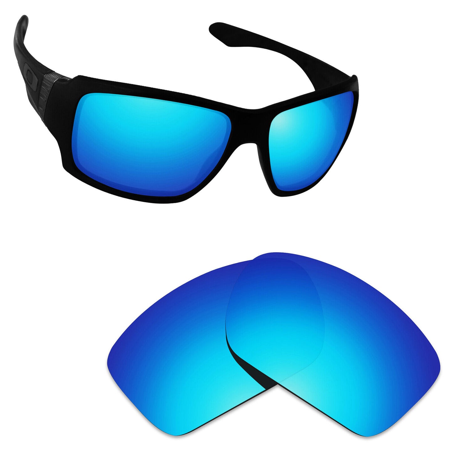 Hawkry Polarized Replacement Lenses for-Oakley Big Taco OO9173 Sunglass-Multiple
