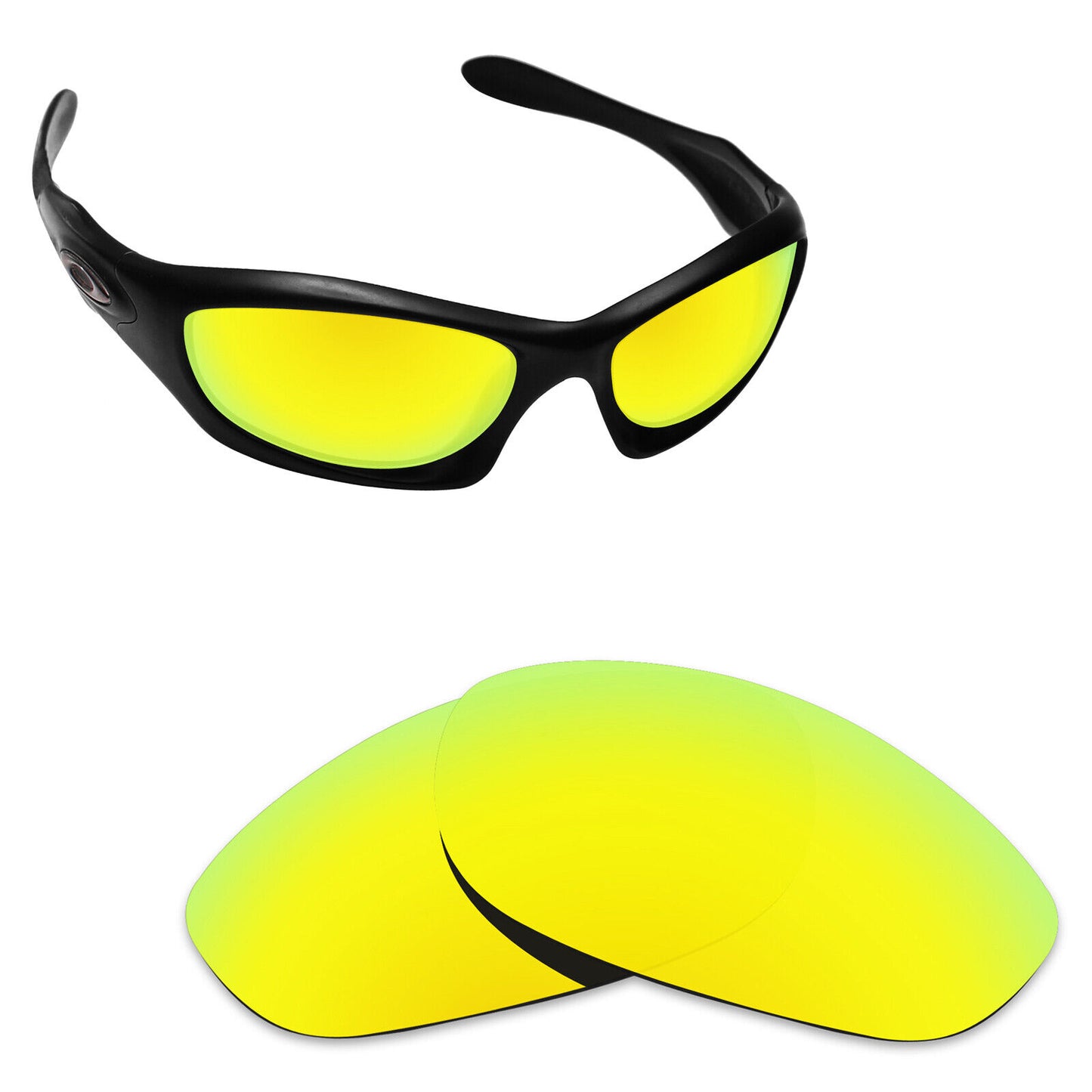 Hawkry Polarized Replacement Lenses for-Oakley Monster Dog Sunglass - Multiple